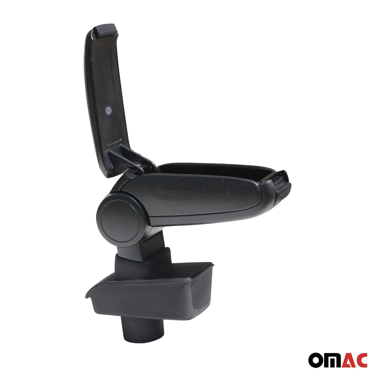 Cotieră centrală pentru Ford Fiesta 6 2008-2017, piele PU, ABS, neagră