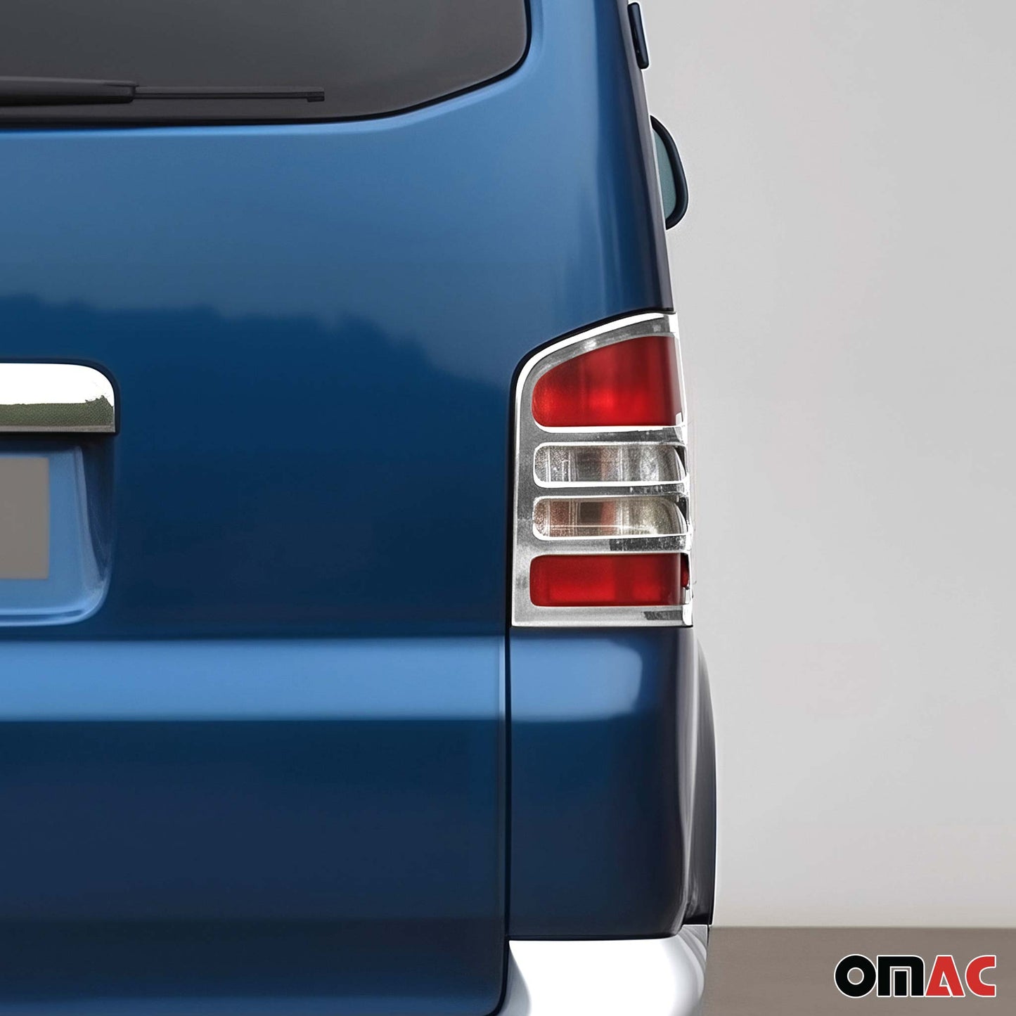 Rücklicht Leisten Heckleuchte für VW Multivan T5 2003-2015 Einzeltür Chrom 2x