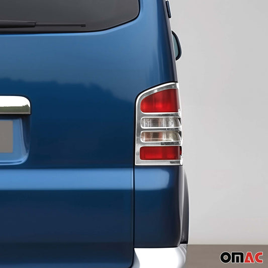 Rücklicht Leisten Heckleuchte für VW Multivan T5 2003-2015 Einzeltür Chrom 2x