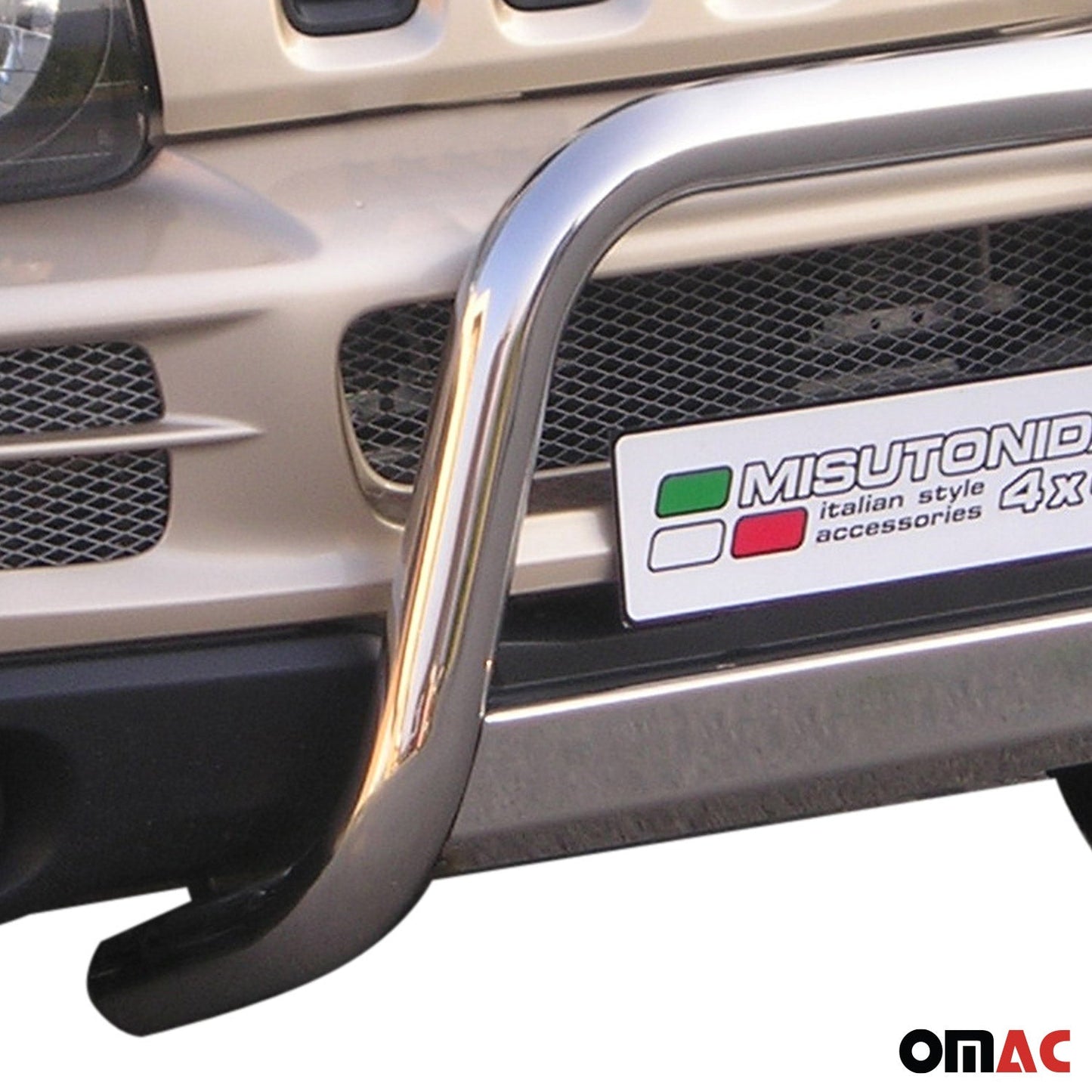 Frontbügel Frontschutzbügel für Suzuki Jimny 2006-2012 ø63mm Stahl Silber Schutz