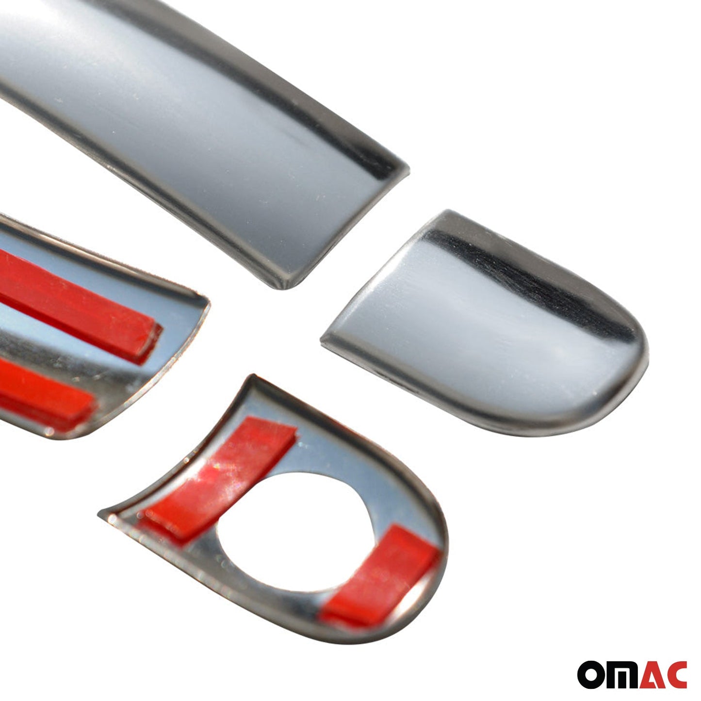 Türgriff Blende Türgriffkappen für Seat Ibiza 2000-2008 Edelstahl Silber 4tlg