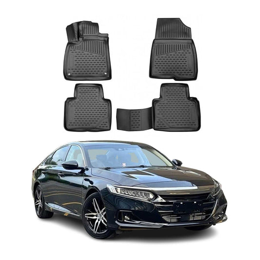 2018-2021 Honda Accord Fußmatten TPE Schwarz 4 tlg