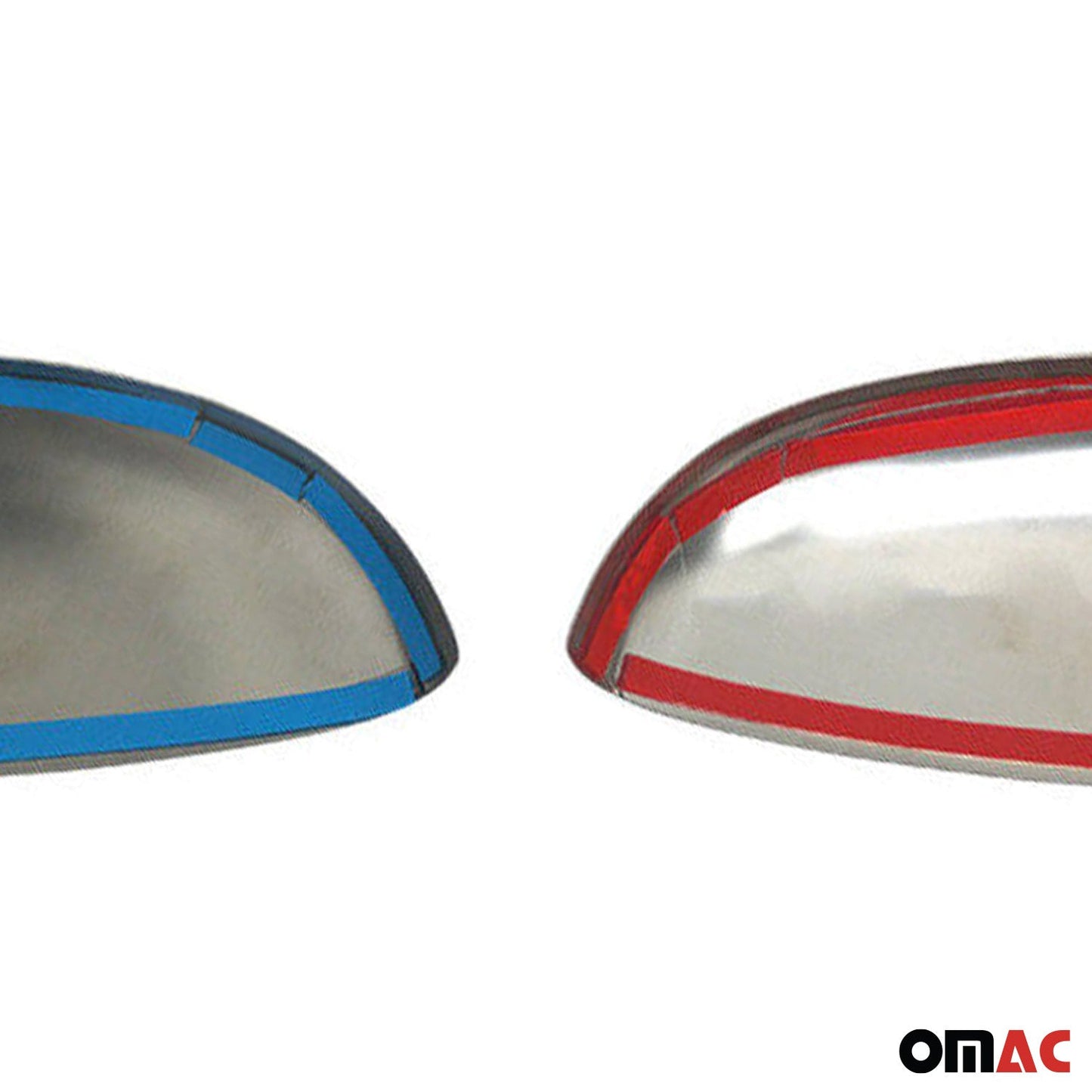 Spiegelabdeckung für Ford Focus III Kasten 2010-2018 2tlg Edelstahl Chrom