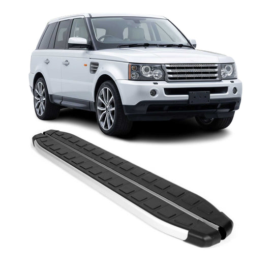 Praguri laterale/scaune pentru Range Rover Sport L320 LS 2005-2013, aluminiu, negru