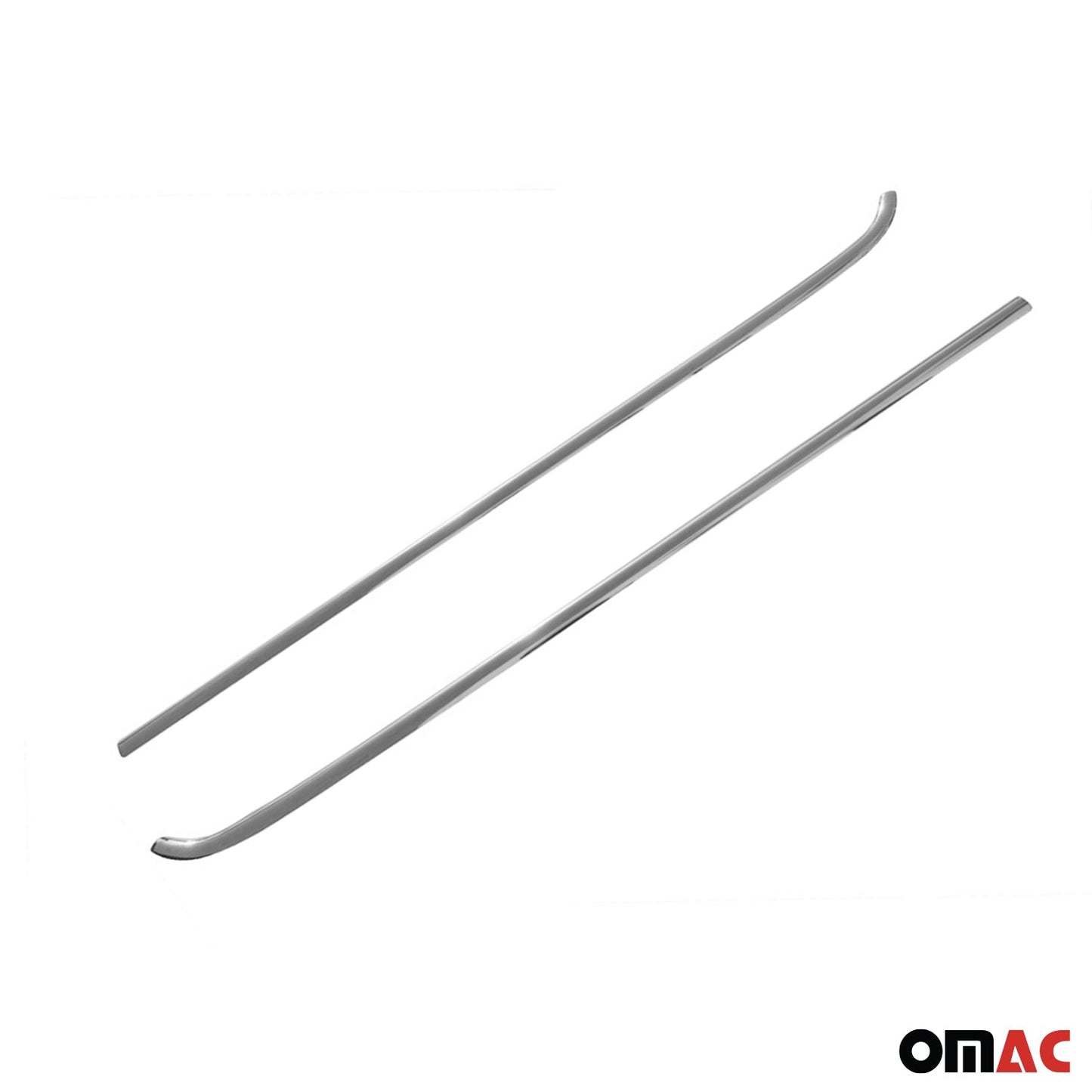 Fensterleisten Zierleisten für Fiat Fiorino 2007-2021 Edelstahl Chrom 2tlg