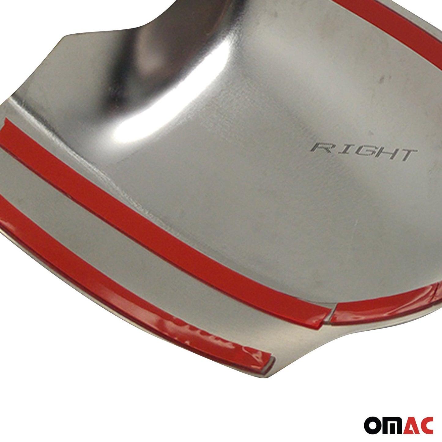 Spiegelkappen Spiegelabdeckung für Renault Thalia Symbol Edelstahl Silber 2tlg