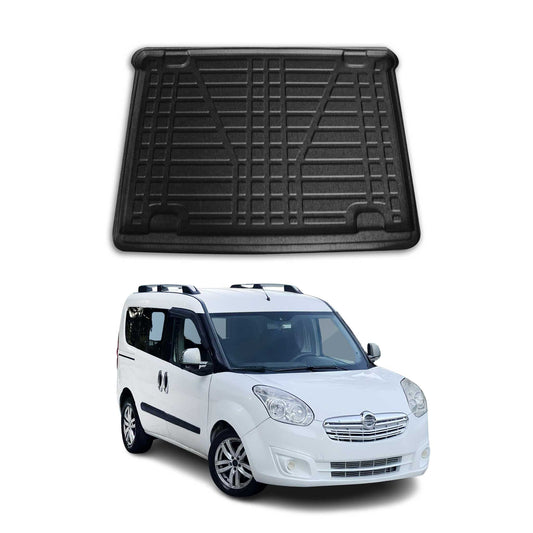 Protecție portbagaj/cargo pentru Opel Combo D 2011-2018, cauciuc TPE, negru