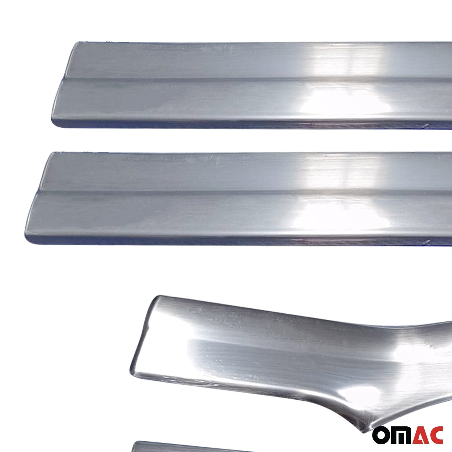 Protecții prag interior pentru BMW X1 E84 2012-2025, oțel inoxidabil cromat, 4 bucăți