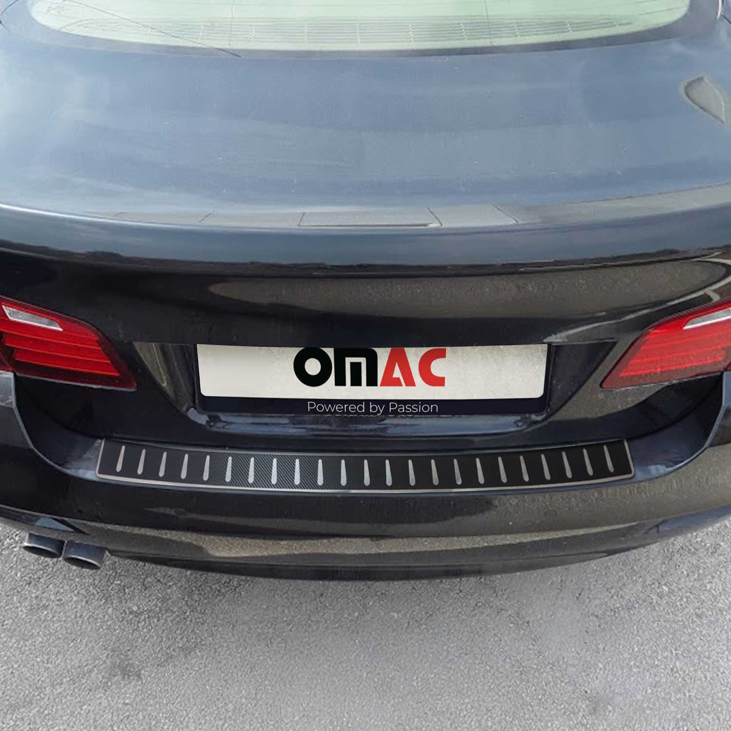 Ladekantenschutz für BMW 5er F11 Touring 2010-2017 Chrom Kohlefaserfolien