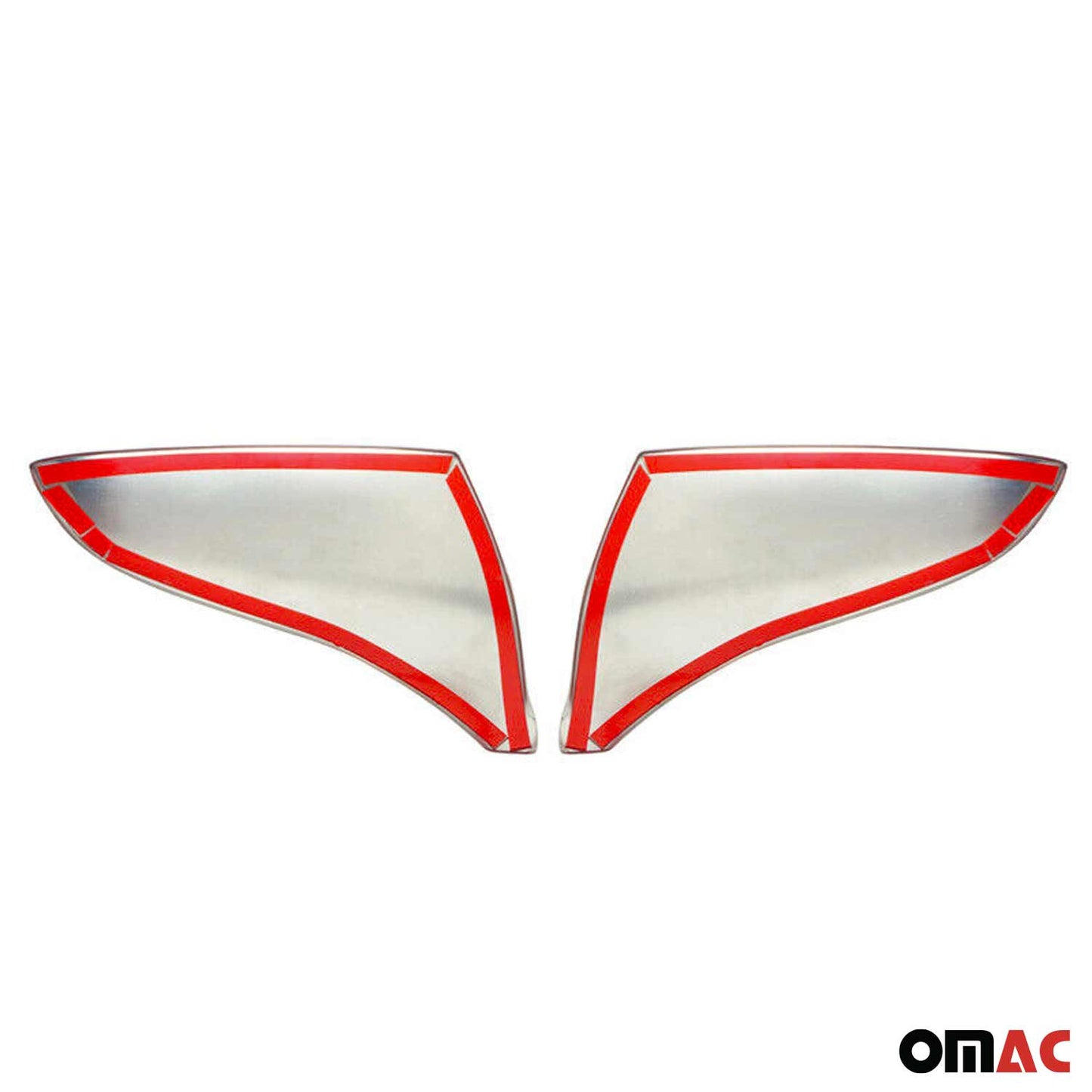 Spiegelkappen Spiegelabdeckung für Hyundai ix35 2010-2015 Edelstahl Silber 2tlg