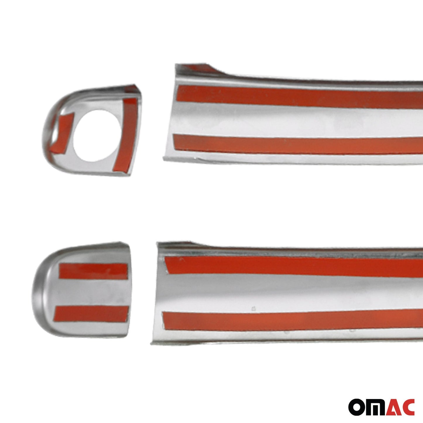 Türgriff Blende Türgriffkappen für Seat Leon / VW LUPO 1998-12 2Tür Gebürstet 4x