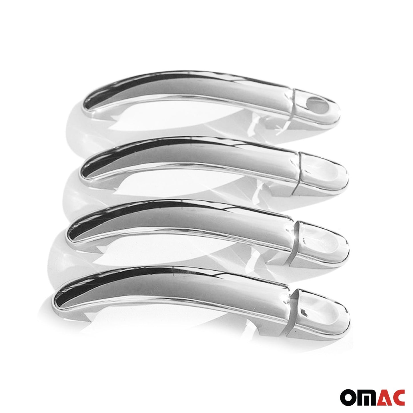 Türgriff Blende Türgriffkappen für VW Golf 2008-2012 4Tür Edelstahl Silber 8tlg