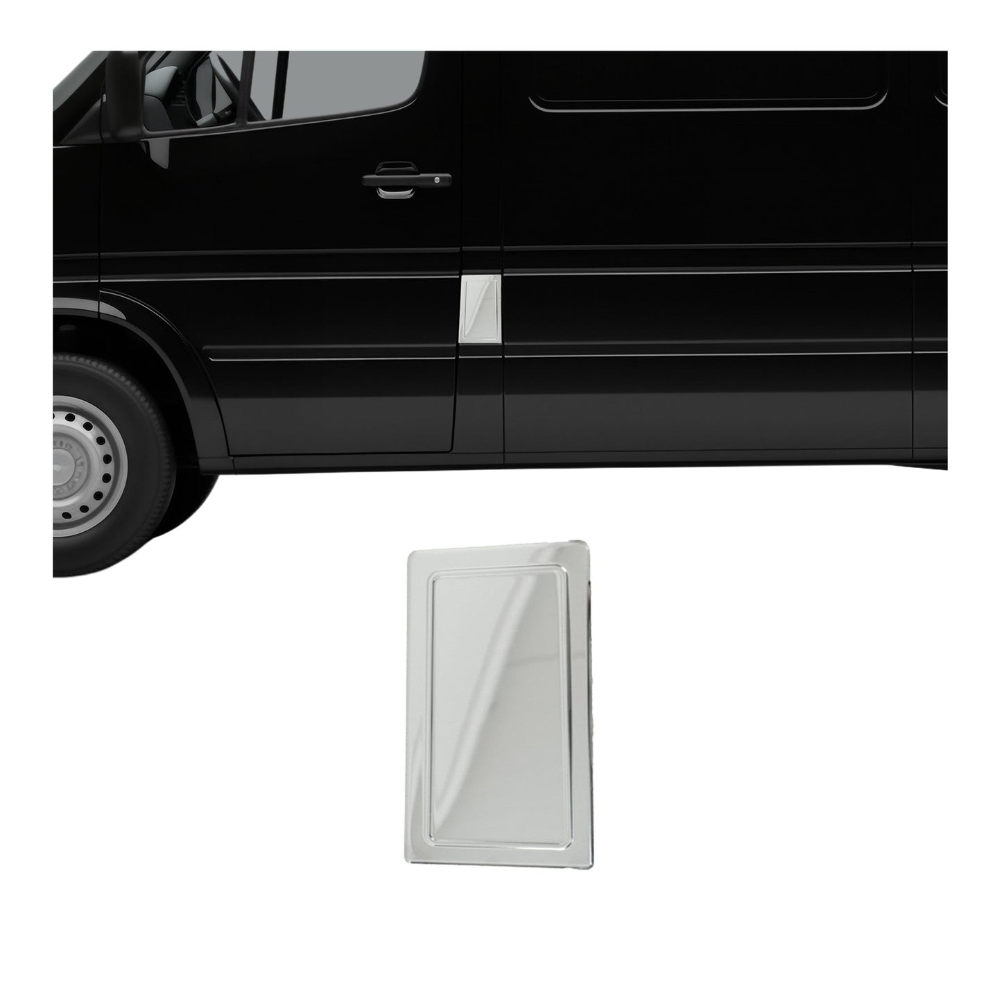 Capac rezervor combustibil pentru VW Volt / LT 1998-2006, oțel inoxidabil cromat