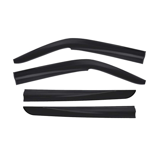 Windabweiser Regenabweiser für VW T5 T6 Transporter 2003-2025 Schwarz 4x