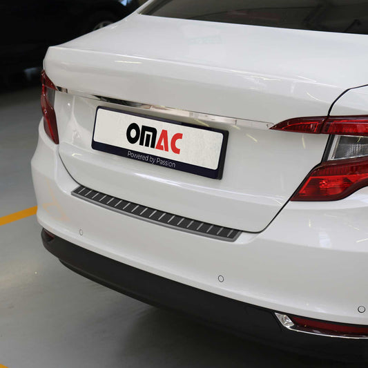 Ladekantenschutz für Fiat Tipo Stufenheck 2015-2025 Chrom Kohlefaserfolien