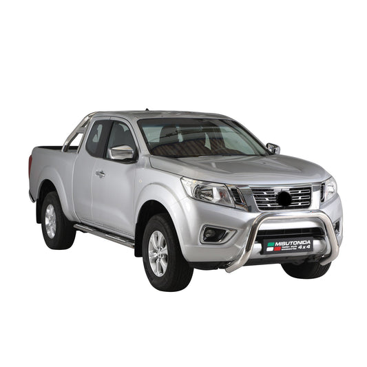 Stahl Schwellerrohre Trittbretter für Nissan NP300 Navara King Cab 2016-2025