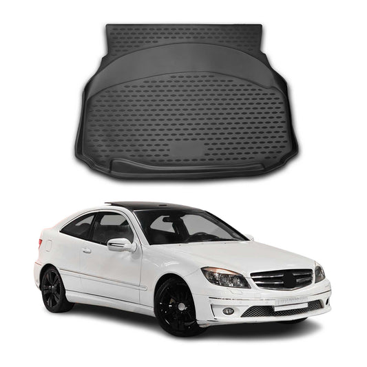 Kofferraummatte Kofferraumwanne für Mercedes CLC Klasse CL203 2008-2011 Gummi