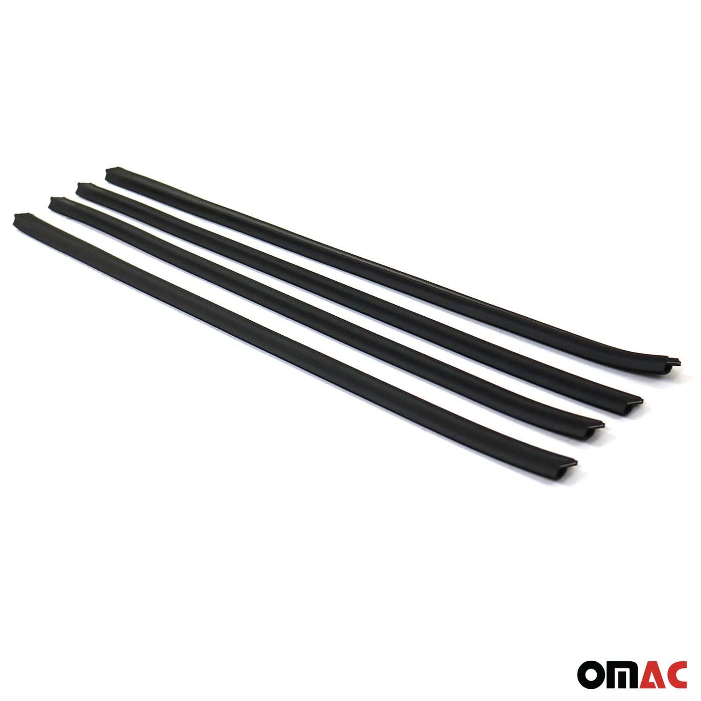 Außenkante Dicht Staub Horizontale Leiste für Mercedes W115 1968-1980 ABS 4tlg