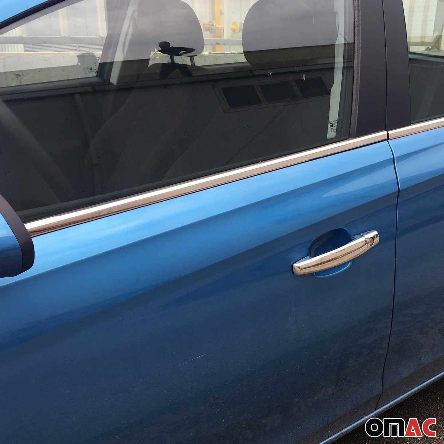 Fensterleisten Zierleisten für Opel Corsa 2015-2019 Edelstahl Chrom 6tlg