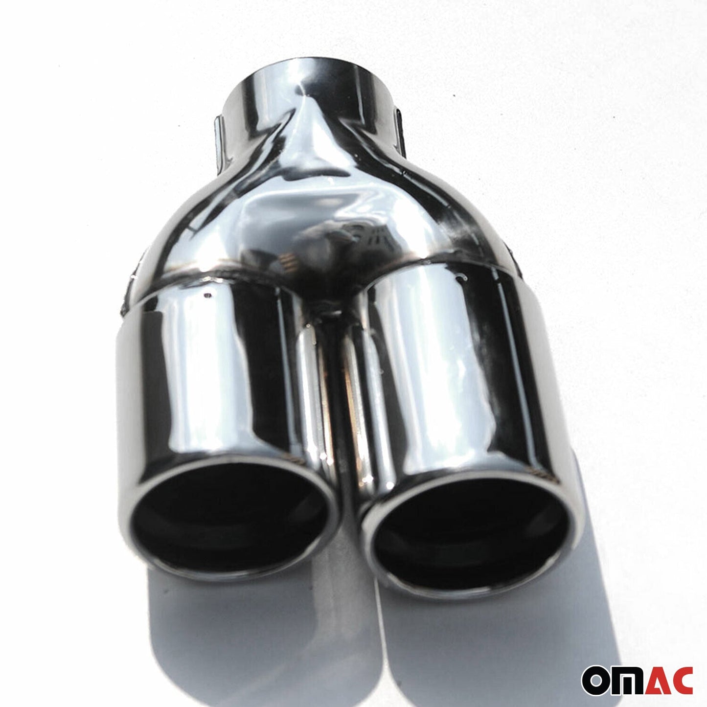 Auspuffblende Endrohr für Mercedes SL R231 2012-2025 Edelstahl Chrom 60mm 2tlg