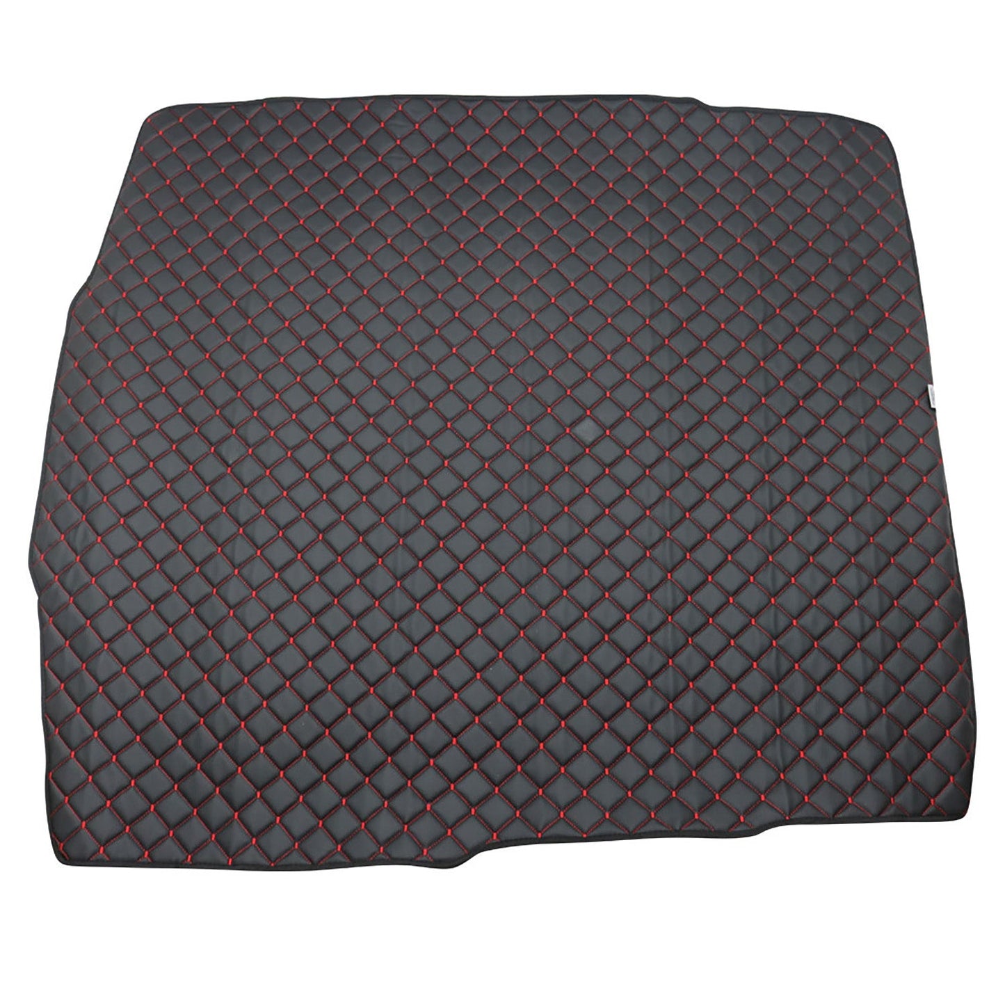 Kofferraummatte Kunstleder für VW Passat B8 2015-2025 Limo Schwarz Rot