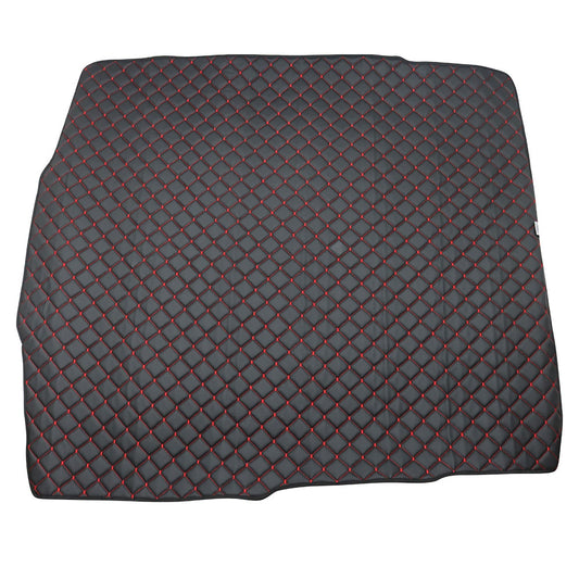 Kofferraummatte Kunstleder für VW Passat B8 2015-2025 Limo Schwarz Rot