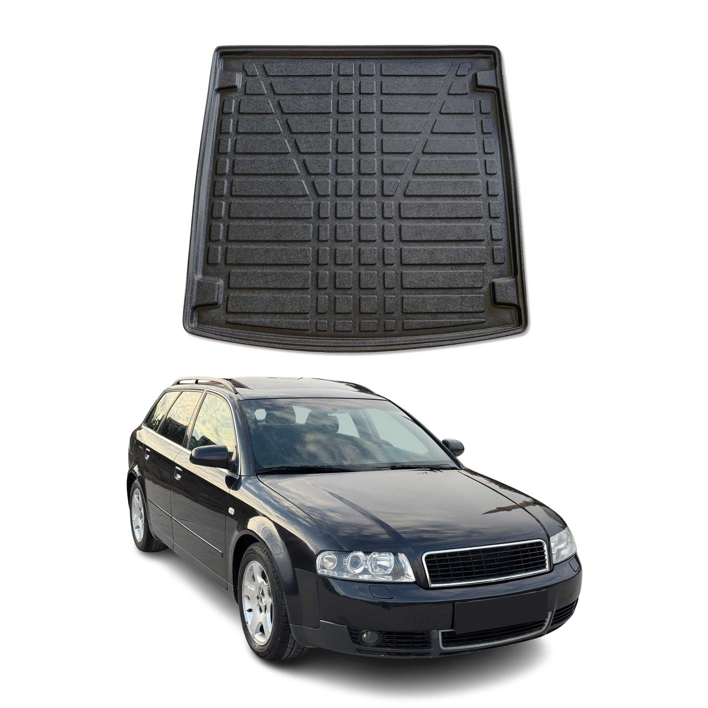 Protecție portbagaj/cargo pentru Audi A4 B6 B7 Avant 2001-2008, cauciuc TPE