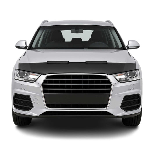 Protecție capotă anti-ciobire pentru Audi Q3 8U 2011-2018, jumătate neagră