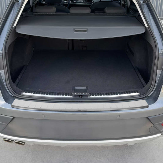 Apărătoare prag/bară de protecție pentru Seat Leon Estate 2014-2020, oțel inoxidabil cromat