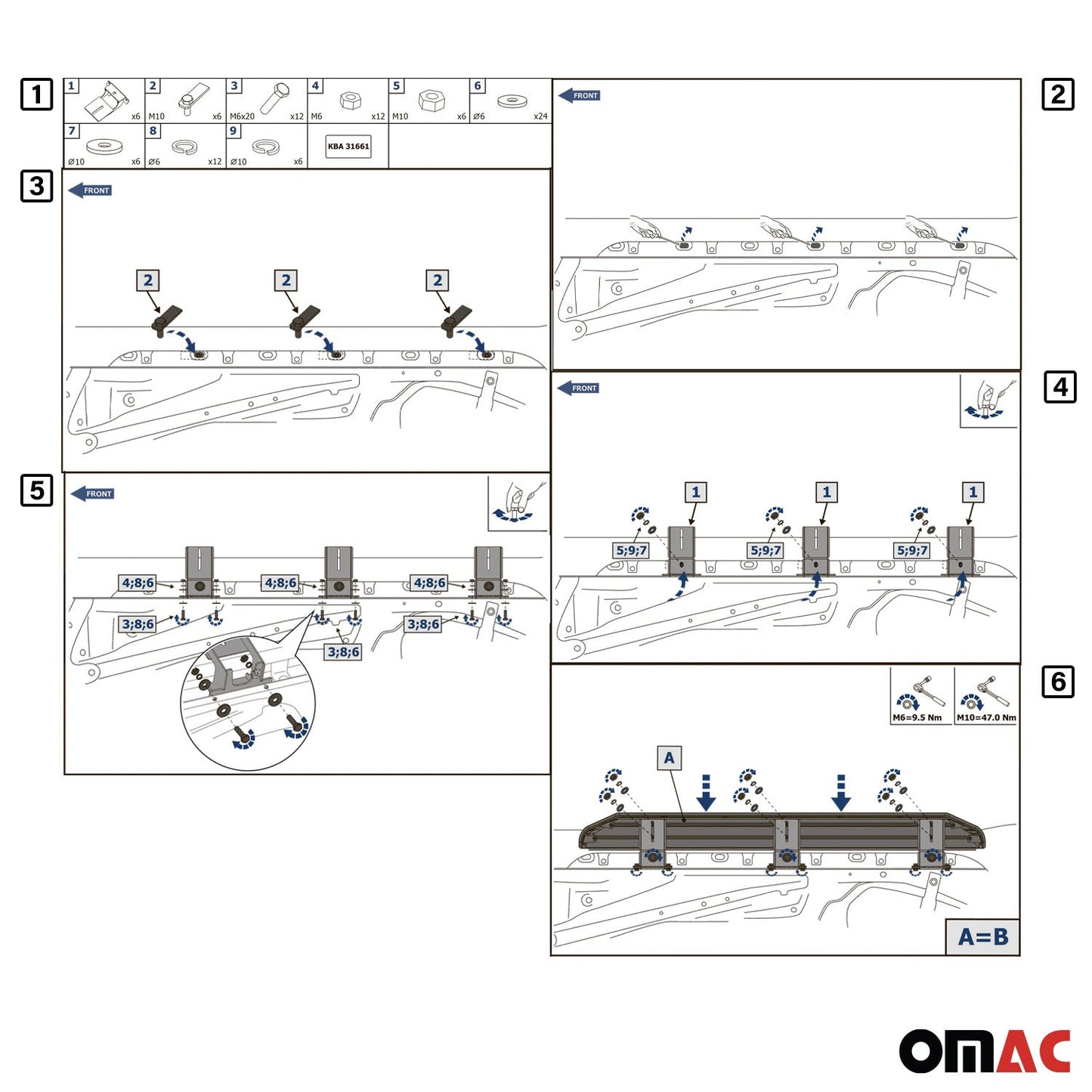 Trittbretter Seitenschweller für Jeep Grand Cherokee 2010-2024 ABE Alu