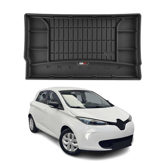 OMAC Gummi Kofferraumwanne für Renault Zoe 2012-2025 TPE Laderaumwanne Schwarz