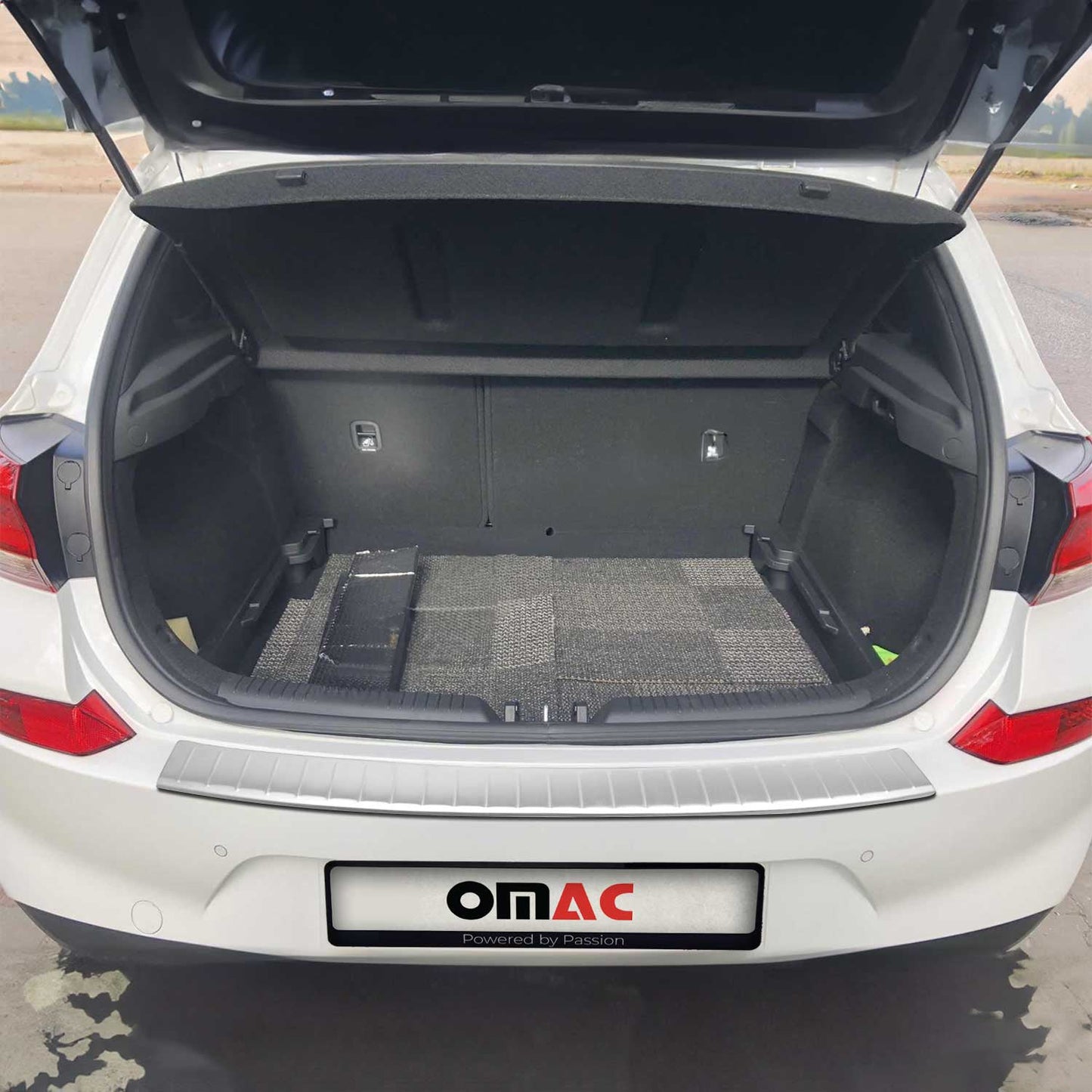 Ladekantenschutz Stoßstangenschutz für Hyundai i30 Kombi 2012-17 Chrom Gebürstet