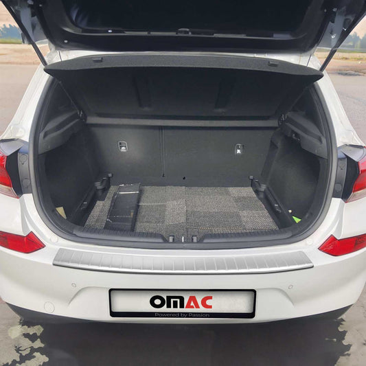 Ladekantenschutz Stoßstangenschutz für Hyundai i30 Kombi 2012-17 Chrom Gebürstet