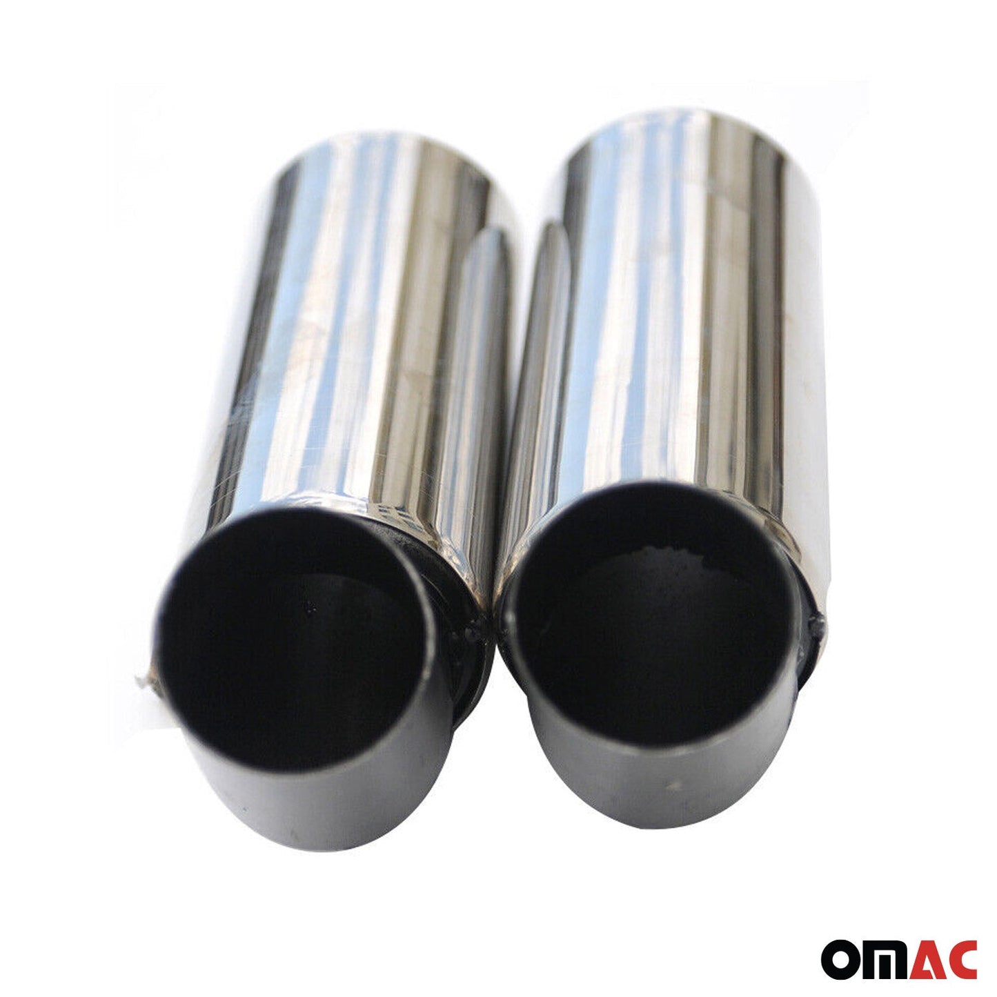 Auspuffblende Endrohr für VW Multivan T5 2003-2015 Edelstahl Chrom 2tlg