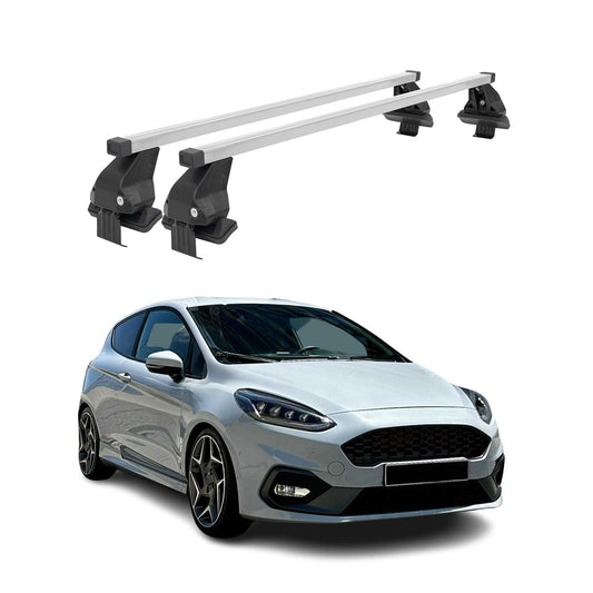 Menabo Portbagaj de plafon pentru Ford Fiesta ST-Line 2017-2024 50kg Oțel Argintiu