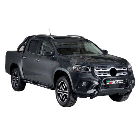 Bară de protecție/buton față pentru Mercedes X-Class 2017-2020, ø63mm, oțel, negru