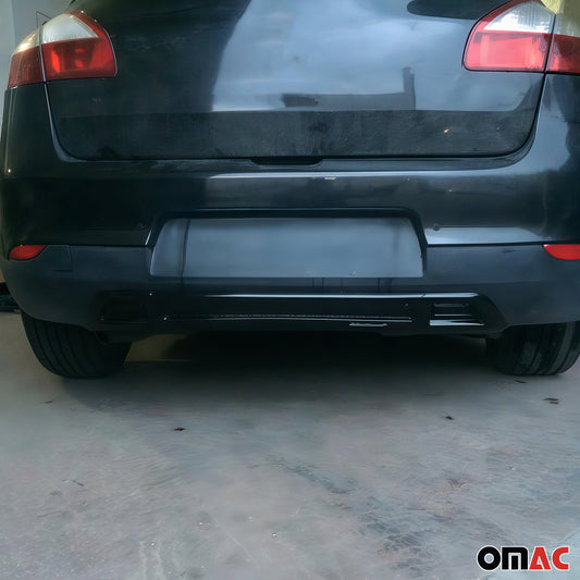 Difuzor bară spate pentru Renault Megane hatchback 2008-2015, grundat, 1 bucată
