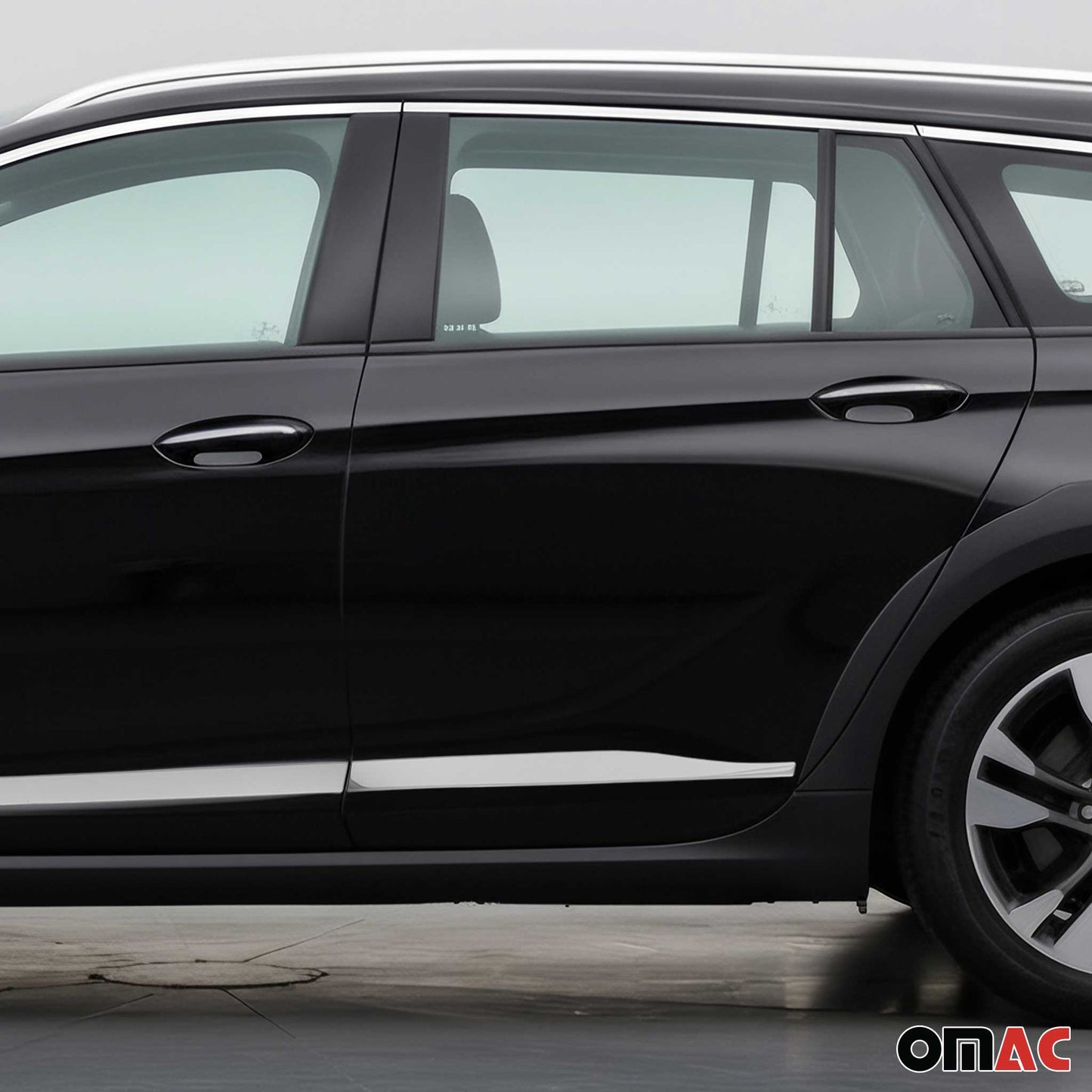 Seitentürleiste Türschutzleiste für Opel Insignia B 2017-2024 Chrom Edelstahl 4x