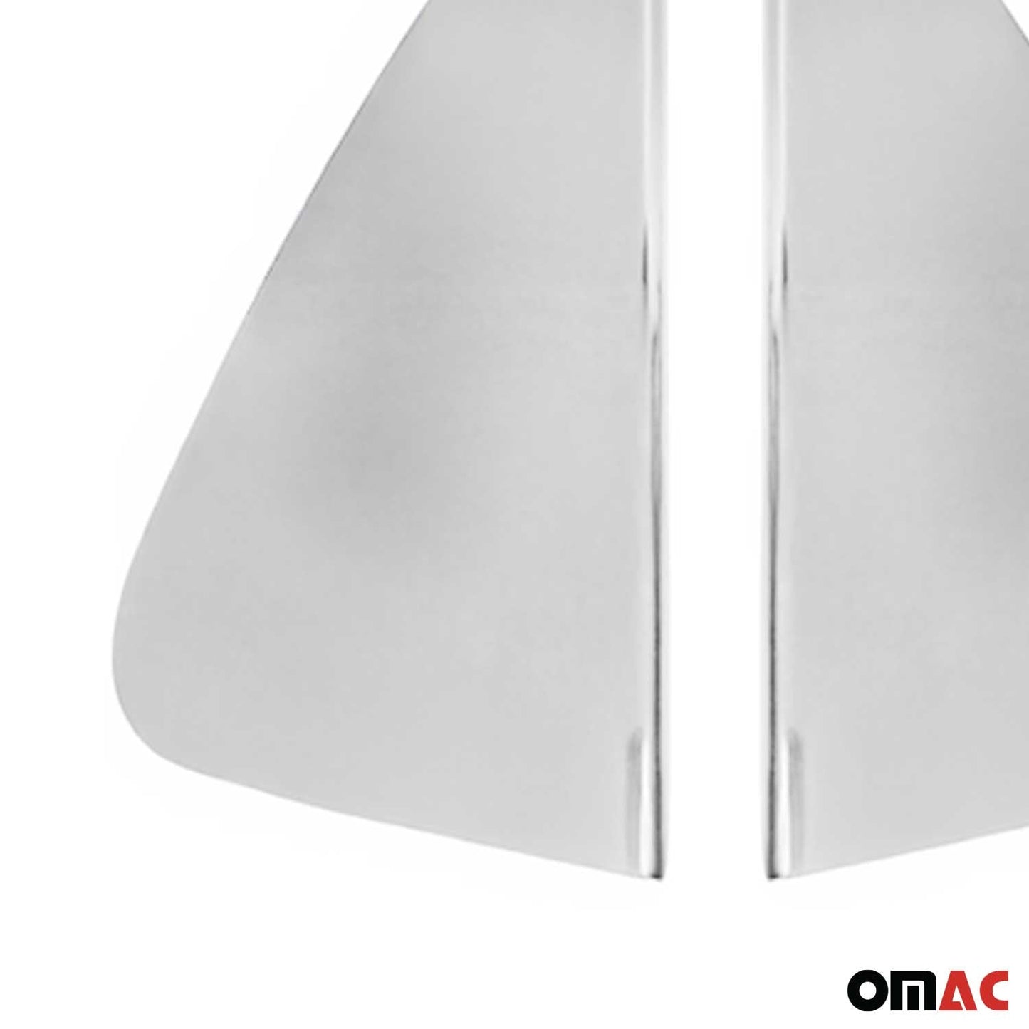 Ornamente triunghiulare geam pentru Daihatsu Terios 2006-2017 oțel inoxidabil cromat 2x