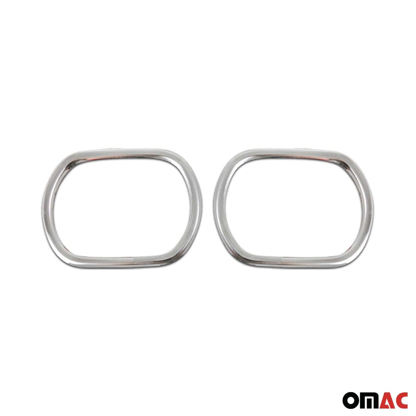 Nebelscheinwerfer Rahmen Umrandung für Opel Corsa F 2020-2025 Edelstahl 2x