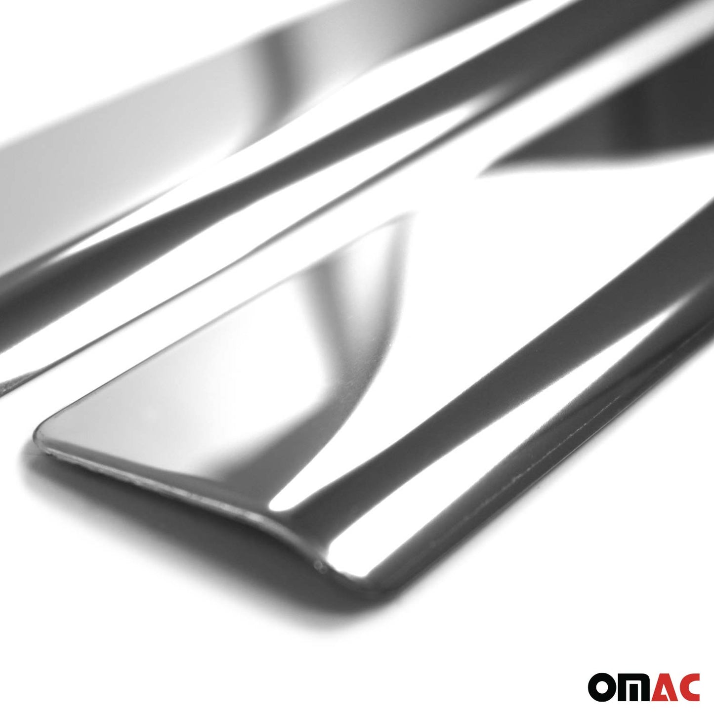 Ornamente prag uși pentru VW Tiguan / Allspace 2016-2024, cromate, 2x