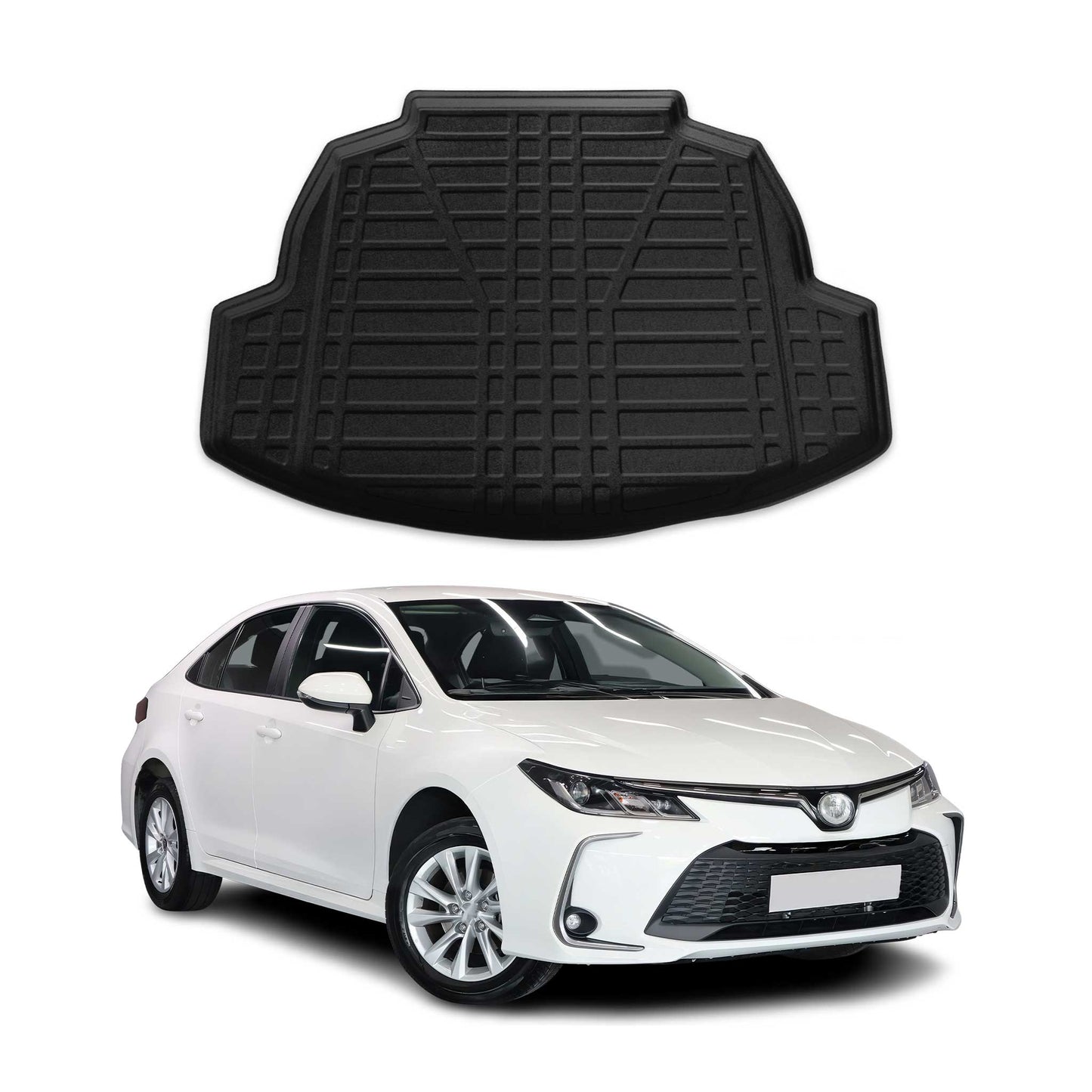Protecție portbagaj/căptușeală marfă pentru Toyota Corolla 2019-2025 sedan, cauciuc TPE