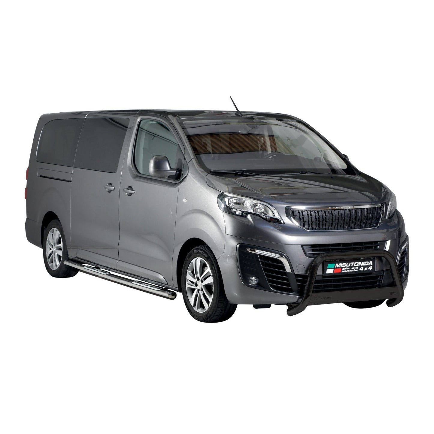 Bară de protecție/buton față pentru Peugeot Expert Traveller 2016-2025 ø63 oțel