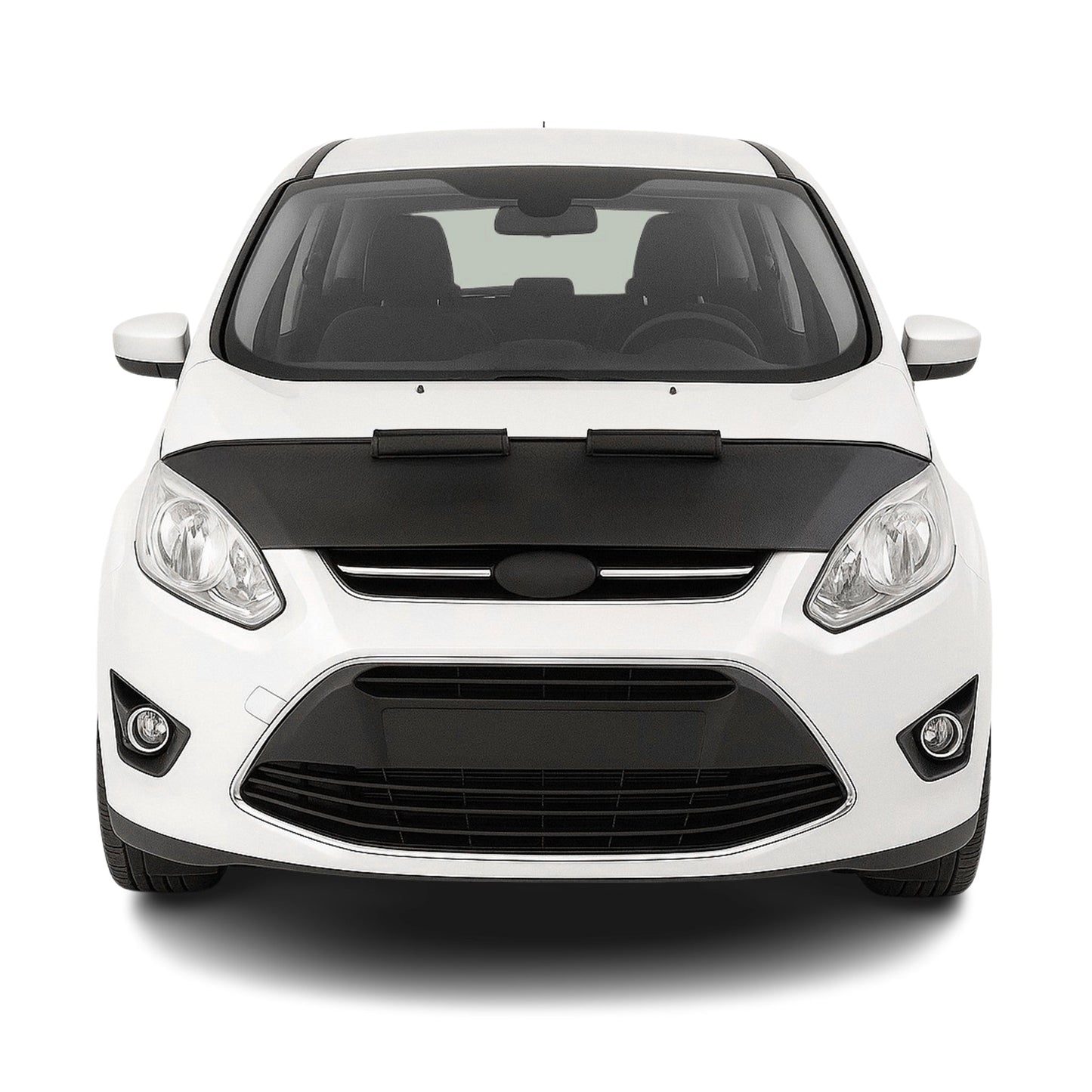 Protecție capotă anti-ciobituri pentru Ford C-Max 2010-2019, jumătate neagră