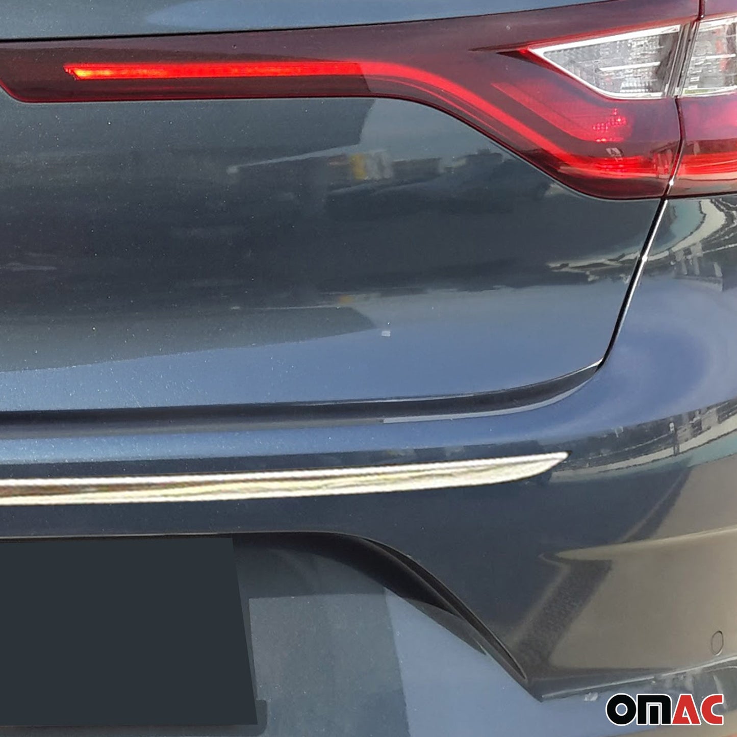 Kofferraumleiste Heckleiste für Renault Megane 2016-2025 Untere Chrom Edelstahl