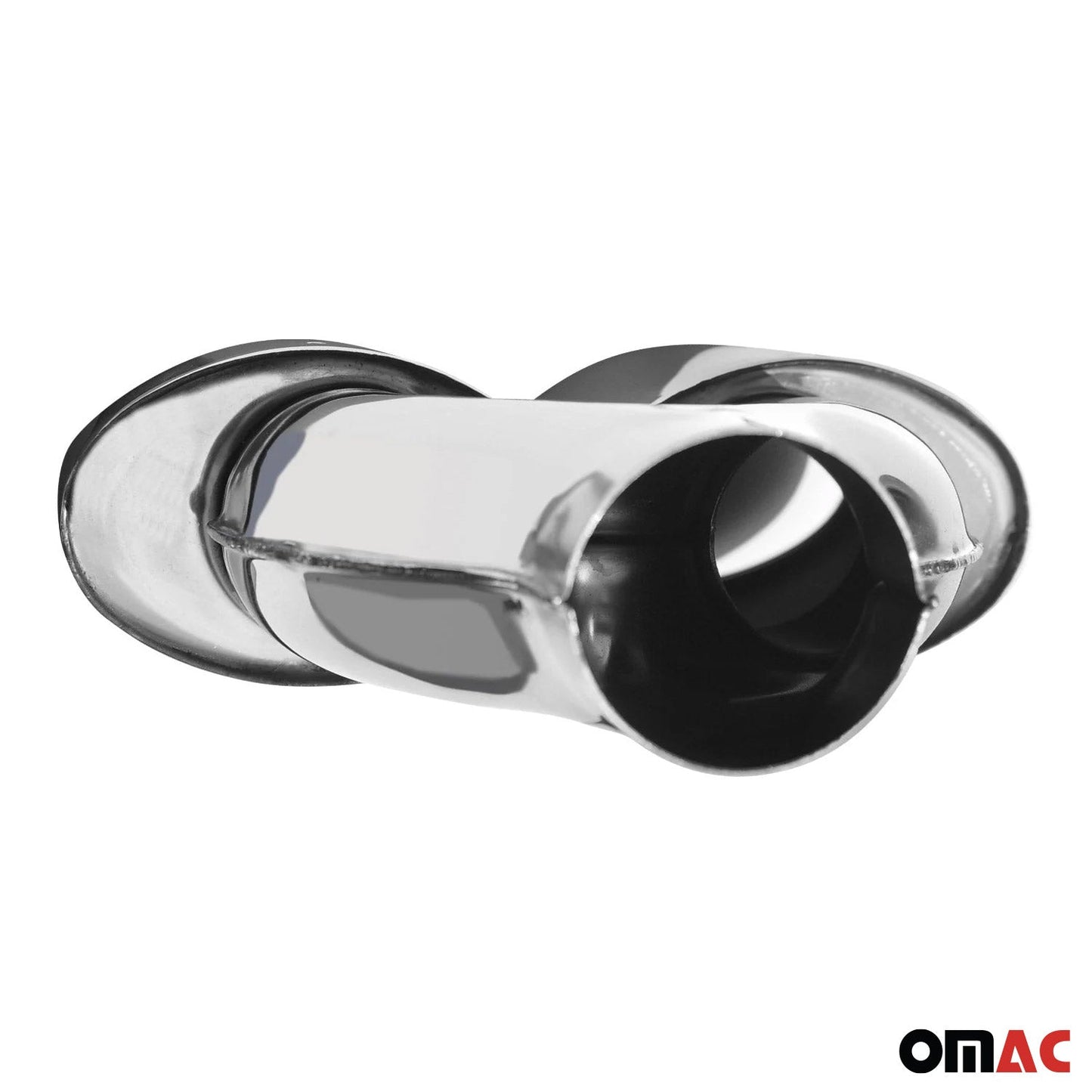 Ornamente de evacuare din oțel inoxidabil cromat pentru Mercedes C Class W202 S202 1993-2001
