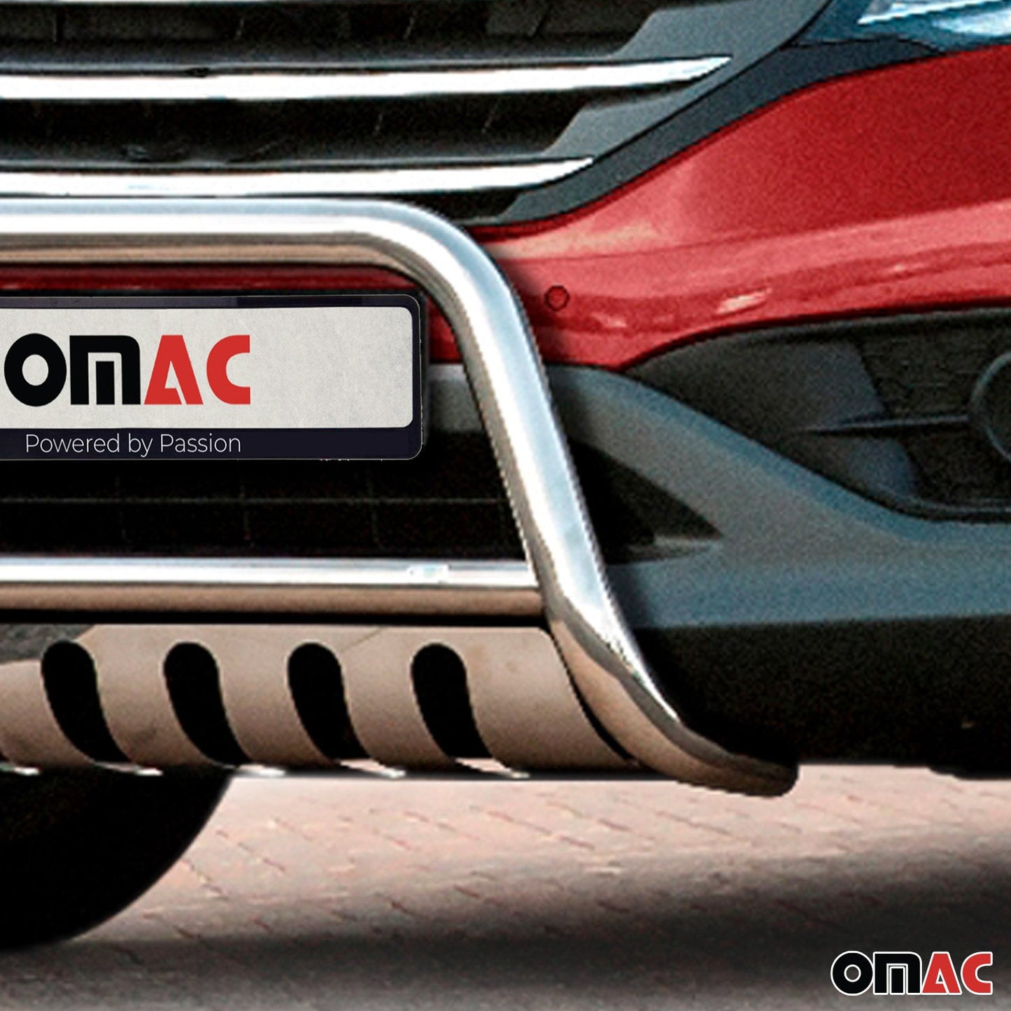 Frontbügel Frontschutzbügel für Honda CR-V 2012-2016 mit ABE Edelstahl Silber