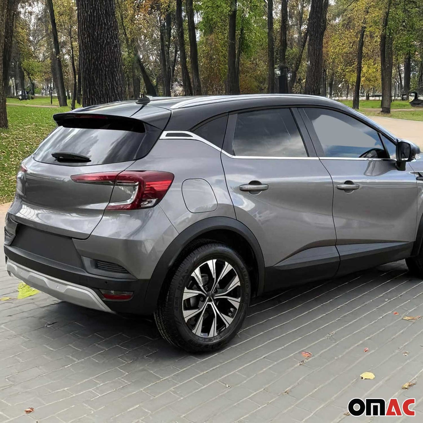 Fensterleisten Zierleisten für Renault Captur 2020-2025 Edelstahl Chrom 8tlg