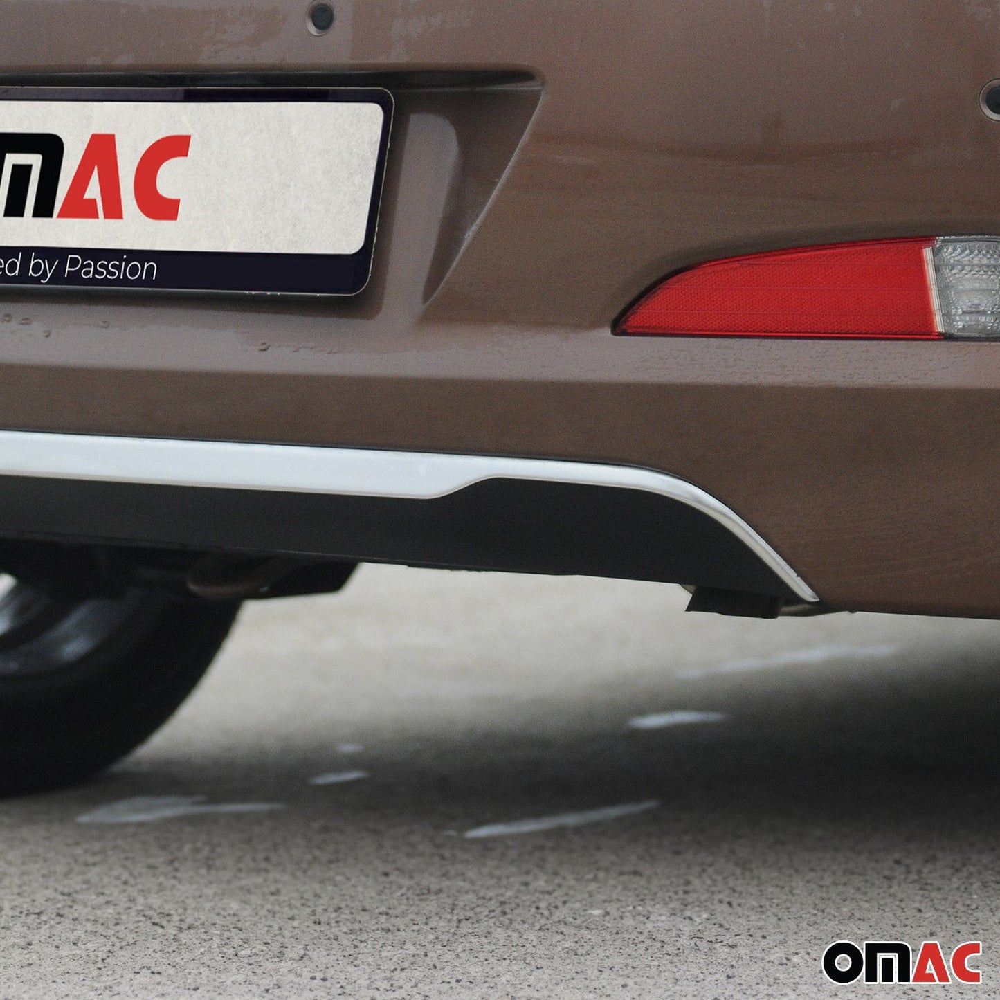 Ornamente prag portbagaj pentru Hyundai i20 2014-2018, oțel inoxidabil cromat, 1x