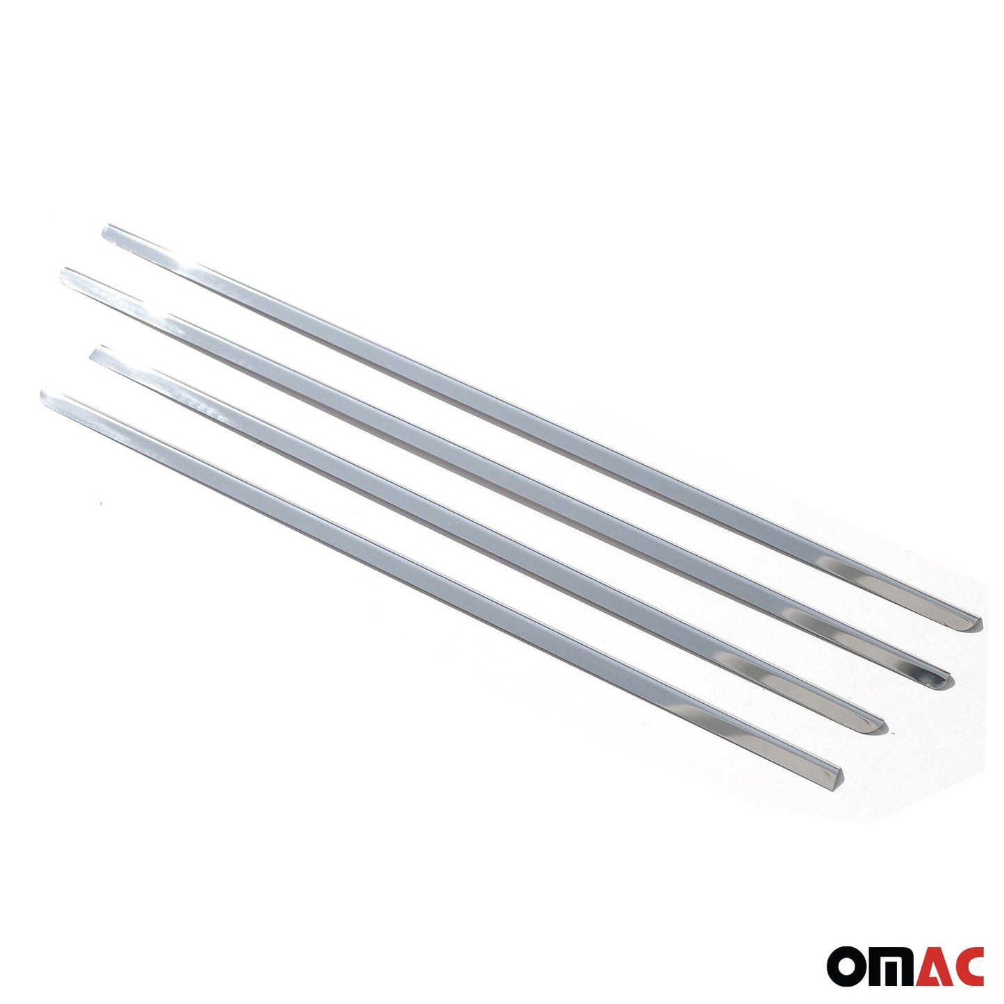 Benzi decorative pentru geamuri pentru VW Golf 1997-2003, oțel inoxidabil cromat, 4 bucăți